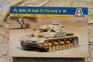 Italeri 6514  Pz.Kpfw.IV Ausf.F1/F2/early G